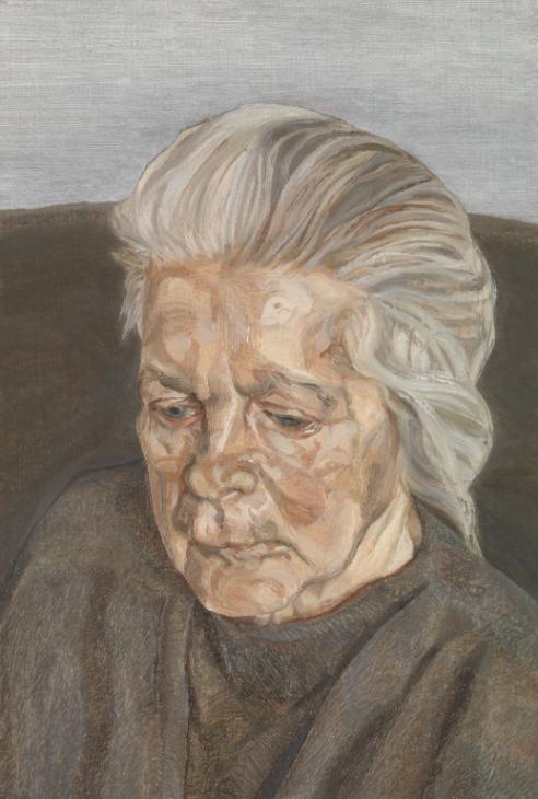 The Painter's Mother IV 1973 Lucian Freud http://www.tate.org.uk/art/artworks/freud-the-painters-mother-iv-t12619