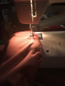 Stitching The Pleats